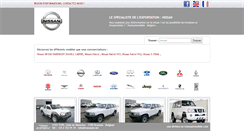 Desktop Screenshot of export-nissan.transautomobile.com