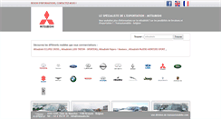 Desktop Screenshot of export-mitsubishi.transautomobile.com